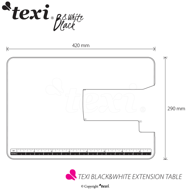 TEXI - Culture of Sewing - TEXI BLACK&WHITE + EXTENSION